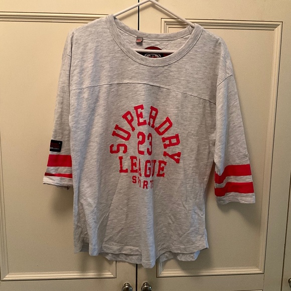 Superdry Women’s Baseball Tee - Picture 1 of 2